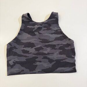 Athleta Camo Crop Tank Top Women’s Medium Athletic Yoga